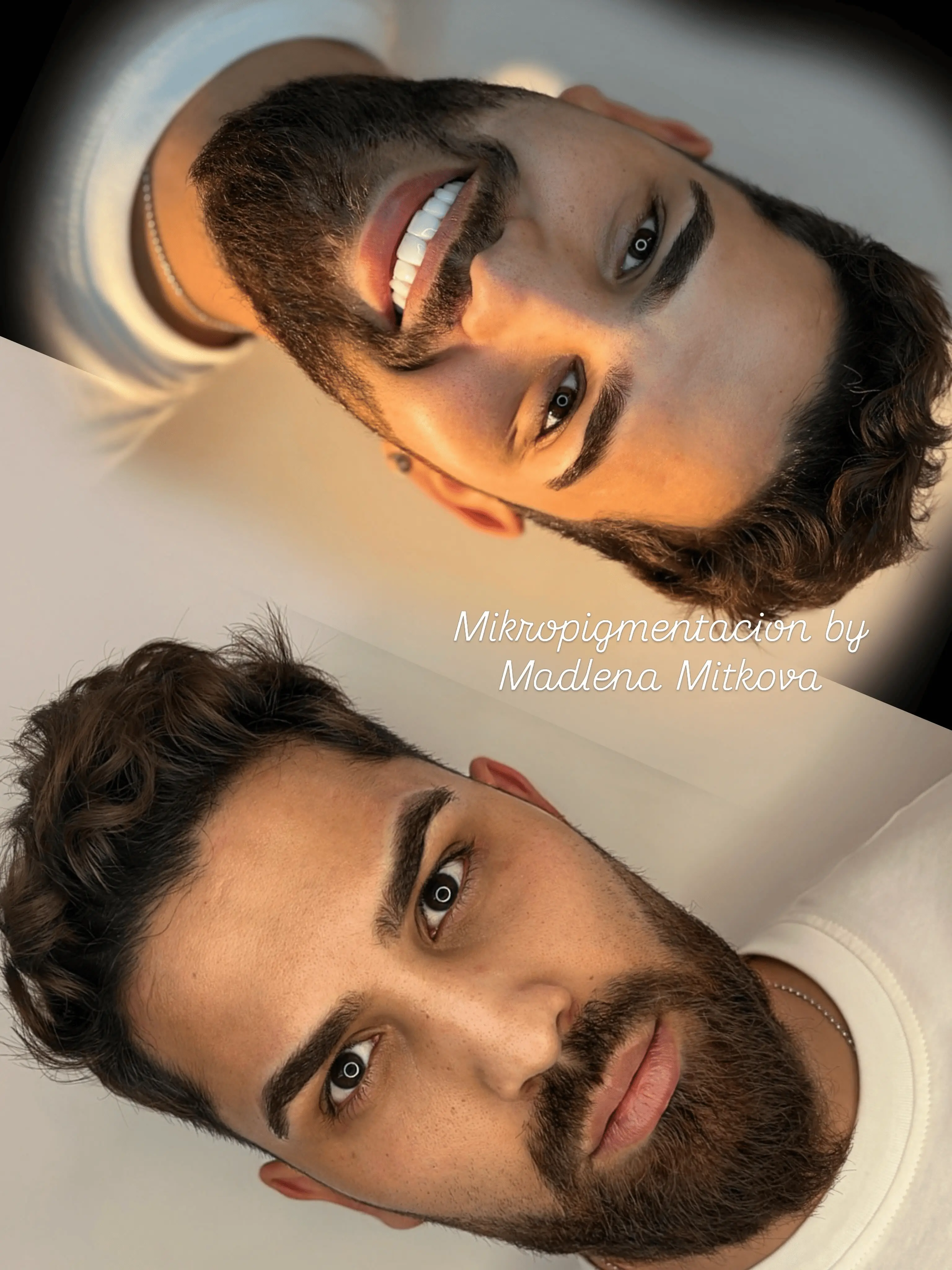 Микропигментация — мъжки вежди